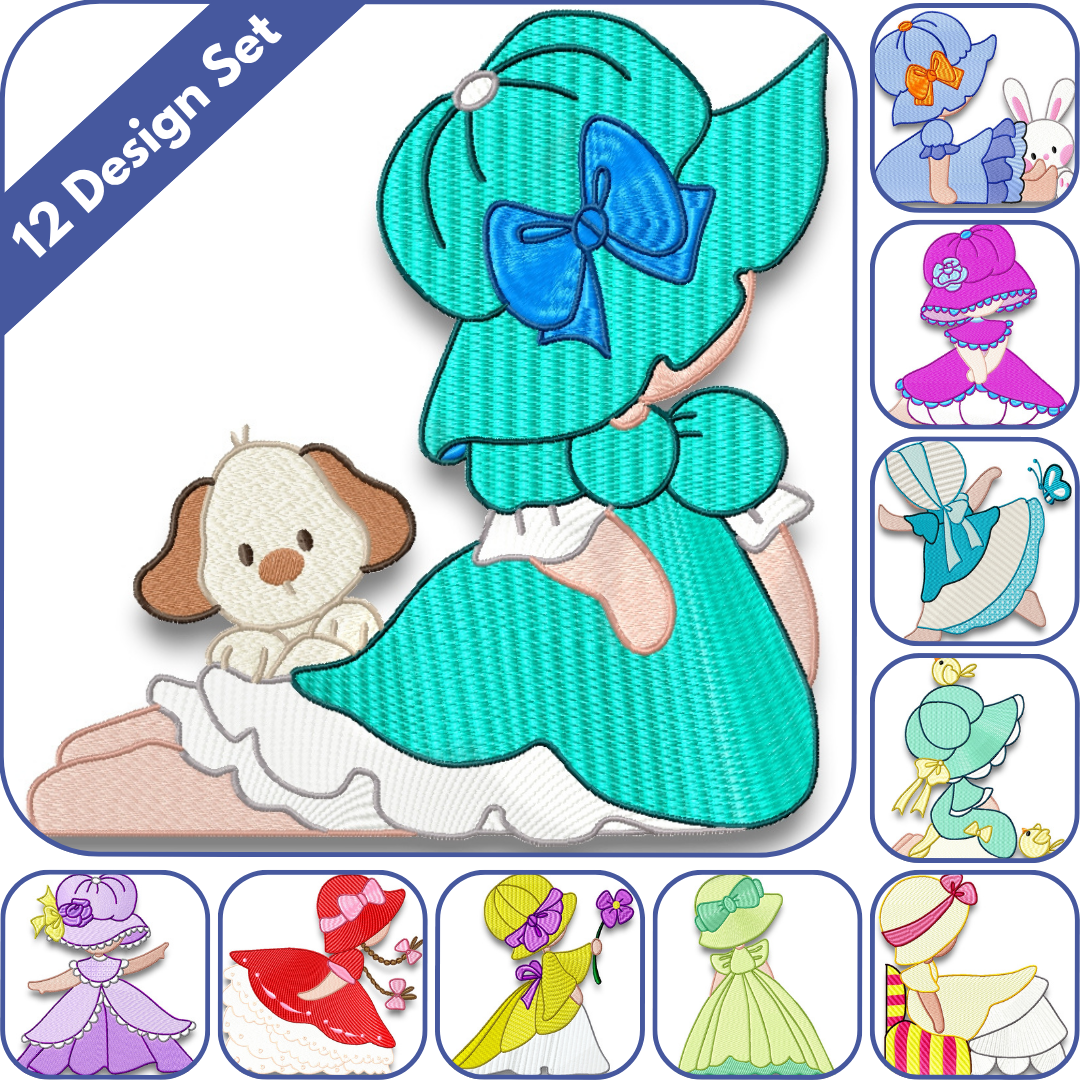 Sunbonnet Sally Set