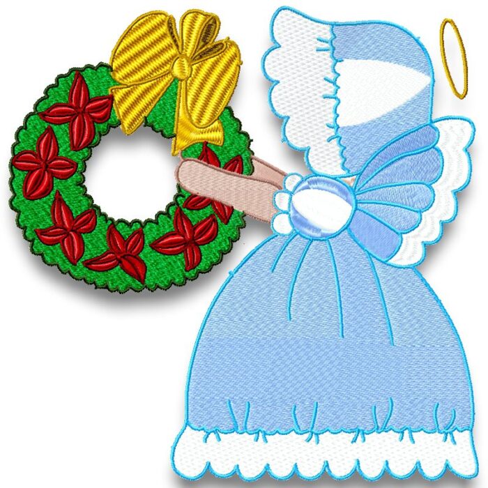 Sunbonnet Christmas Angels