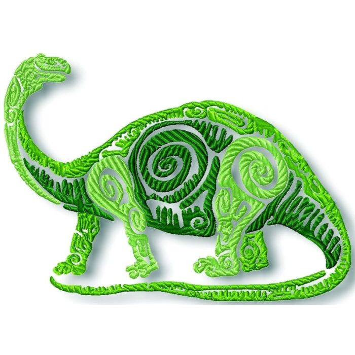 Swirly Dinosaurs