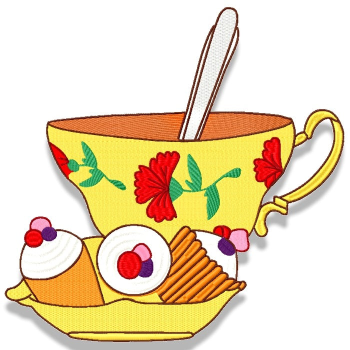 Tea Time Floral Set