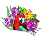 Tropical Birds machine embroidery