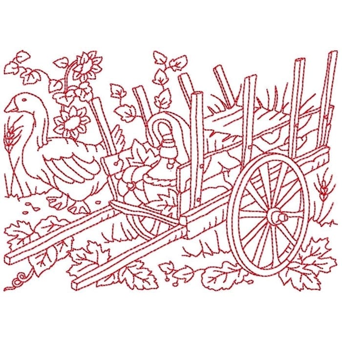 Wagons Line Work Set
