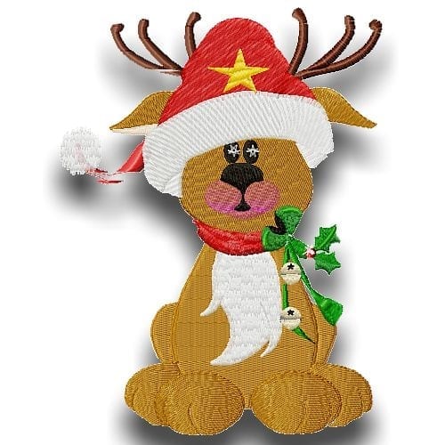 Adorable Cloe at Christmas