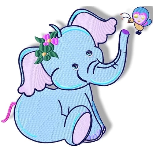 Adorable Baby Elephant
