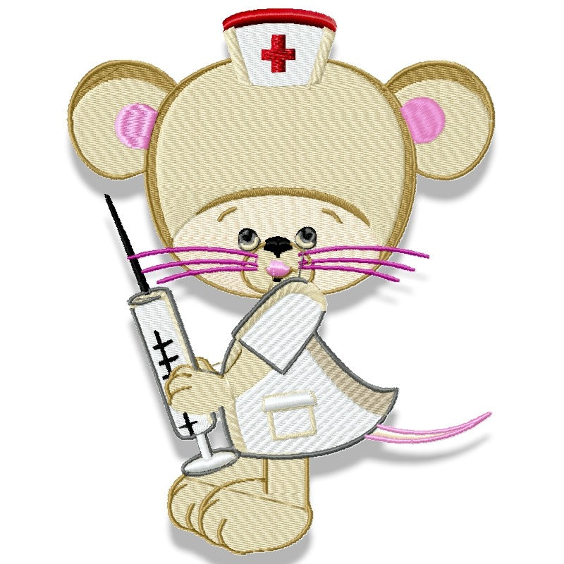 Adorable Nurse Mouse