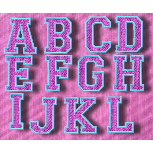 Applique Alphabet Set