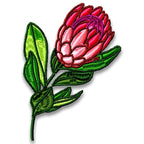 Wildflower machine embroidery