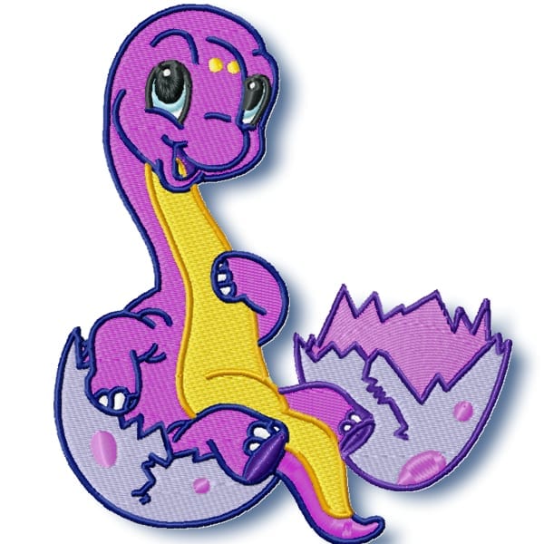 Baby Dino In Eggs