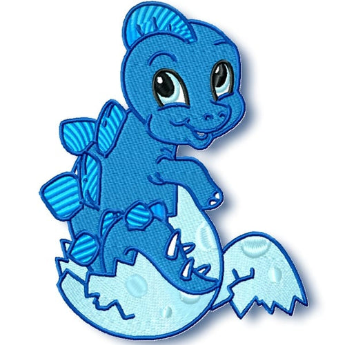 Baby Dino In Eggs