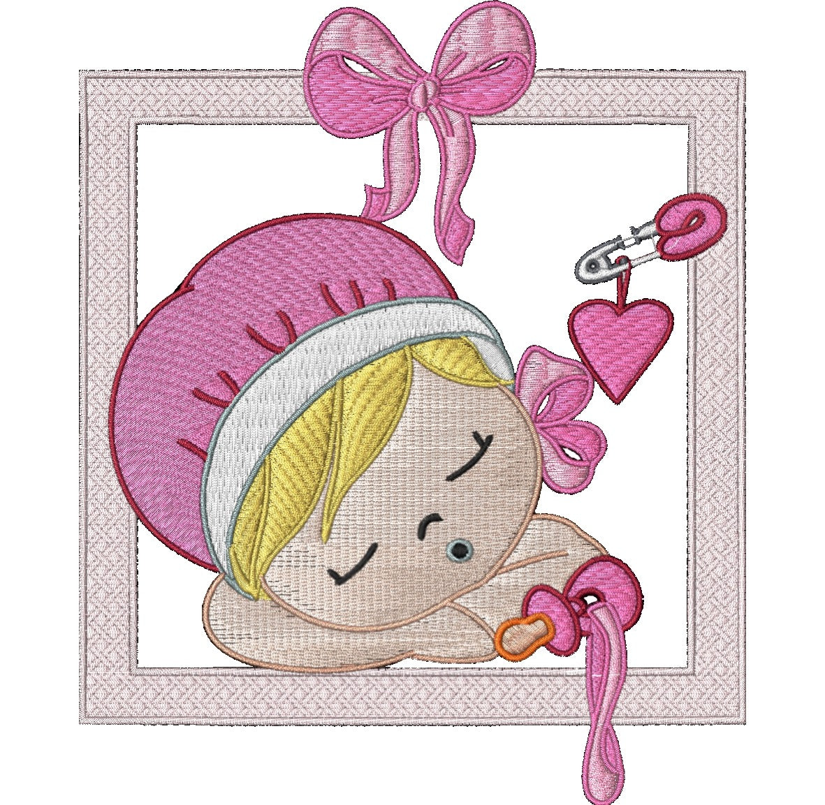 Baby Girls Framed