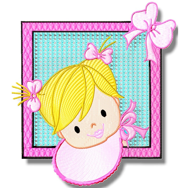 Baby Girls Framed