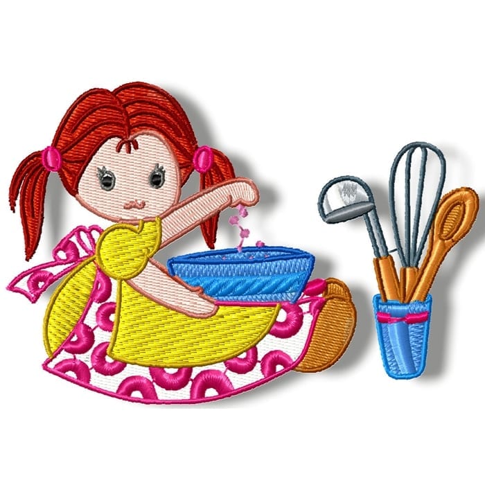 Baking Time Girl