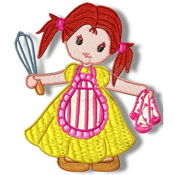 Baking Time Girl