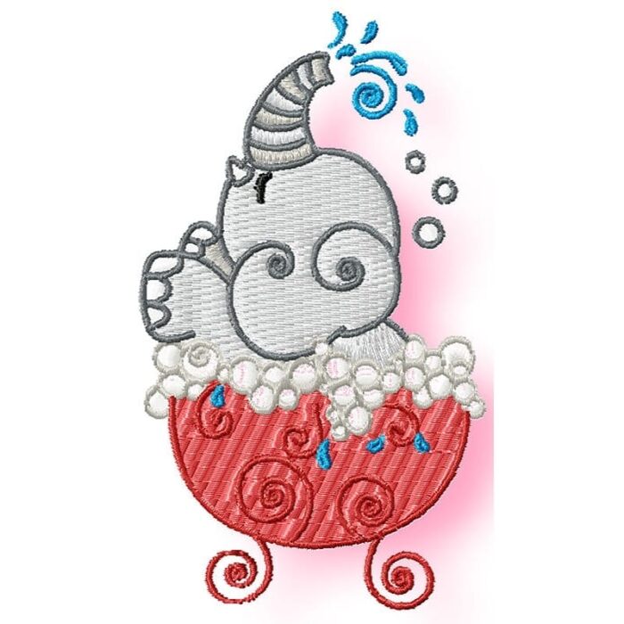 Bath time Elephants