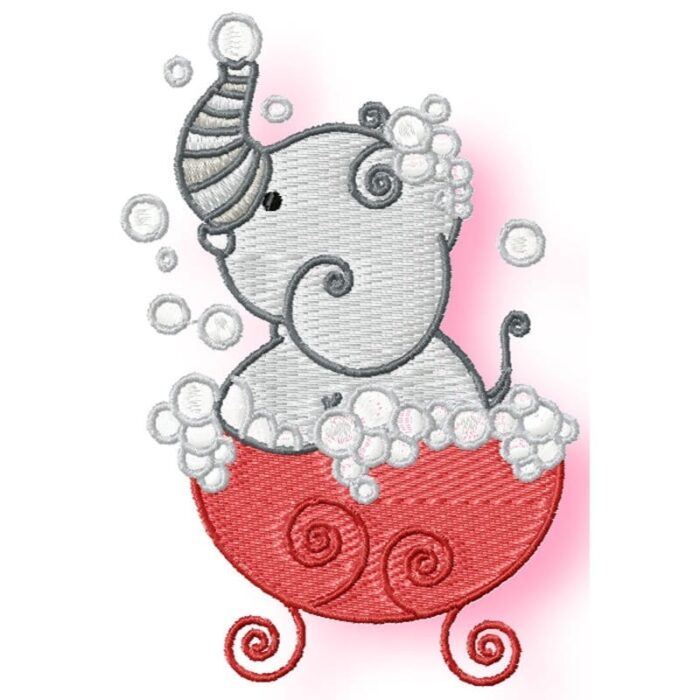 Bath time Elephants