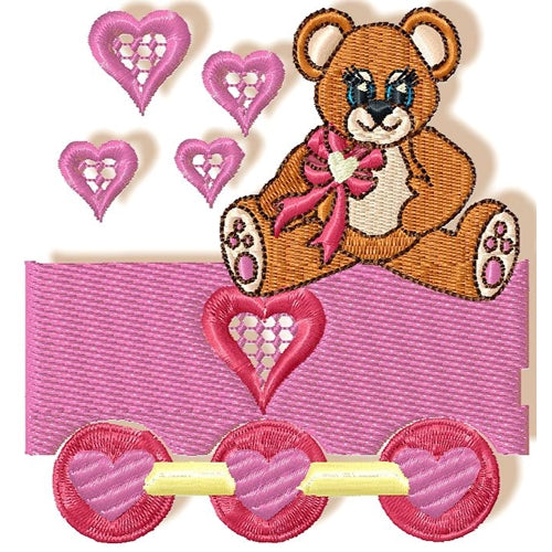 Teddy Love Train 4