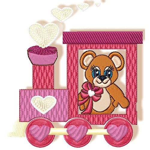 Teddy Love Train 5