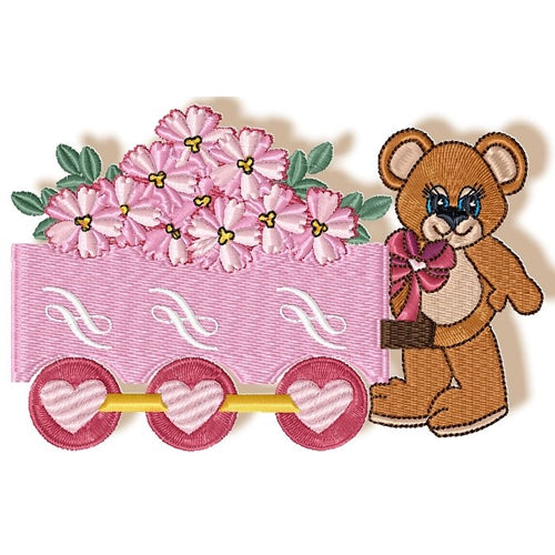 Teddy Love Train 6