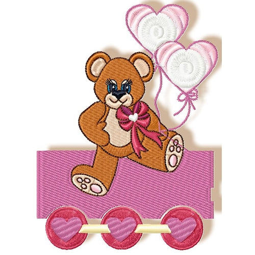 Teddy Love Train 7