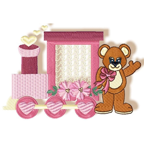 Teddy Love Train 8