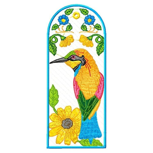 Bird Tags With Line Work