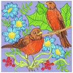 Bird Blocks with linework