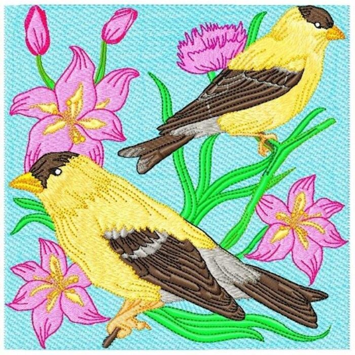 Bird Blocks with linework