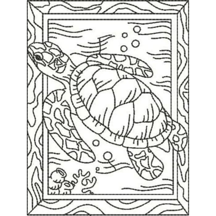Blackwork Turtles