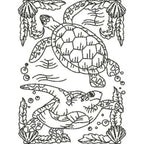Blackwork Turtles