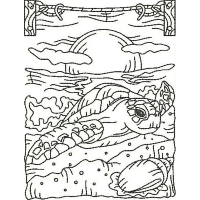 Blackwork Turtles