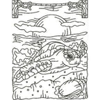 Blackwork Turtles