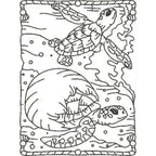 Blackwork Turtles