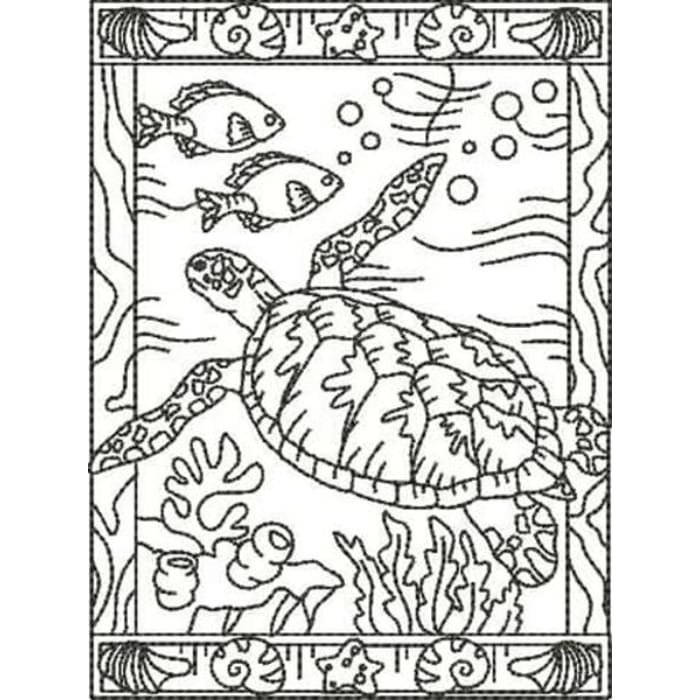 Blackwork Turtles