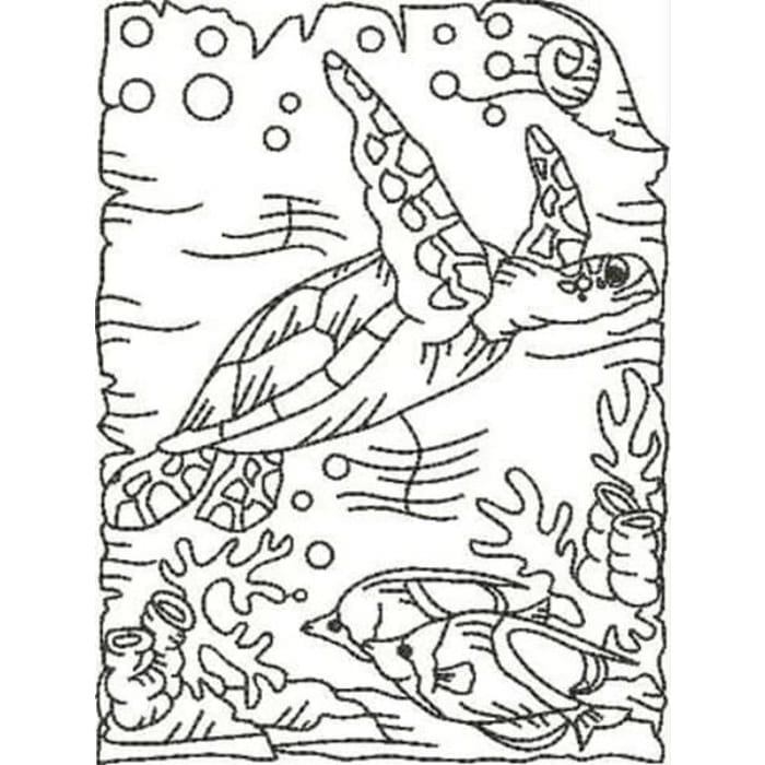 Blackwork Turtles