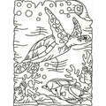 Blackwork Turtles