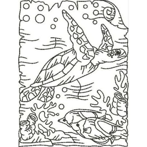 Blackwork Turtles