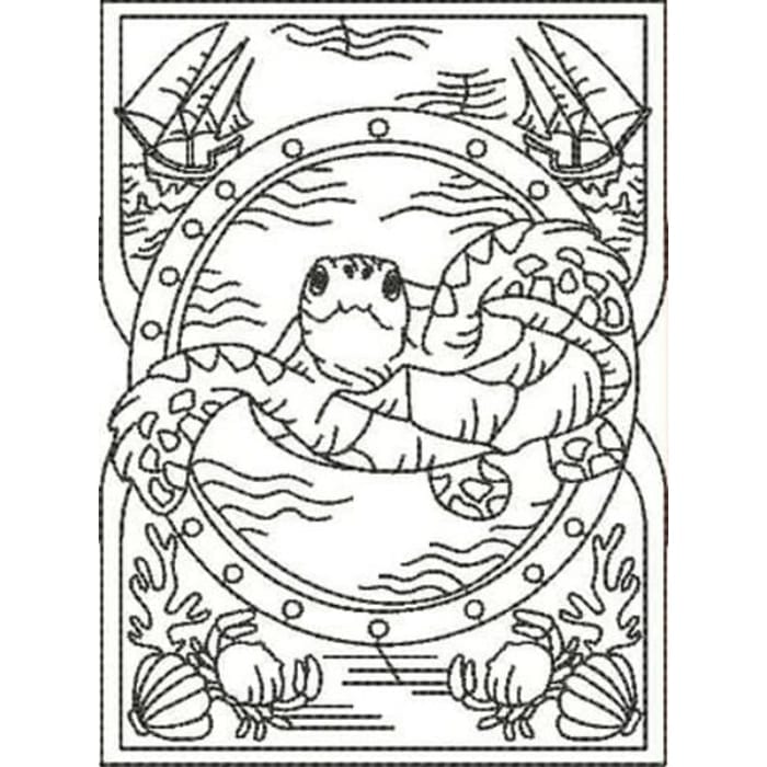 Blackwork Turtles