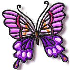 Passionflower and Butterfly