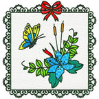 Butterfly Floral Blocks