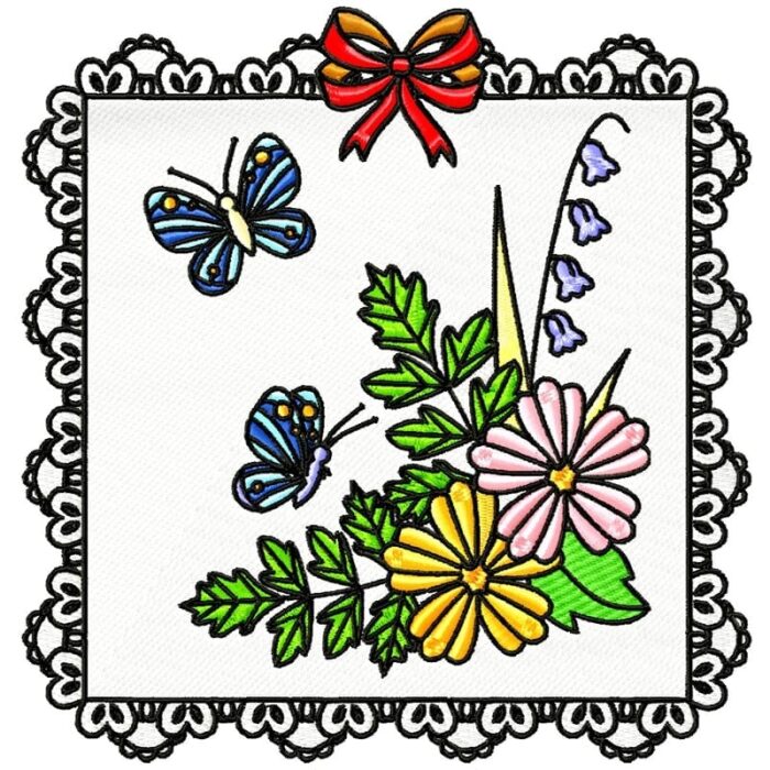 Butterfly Floral Blocks
