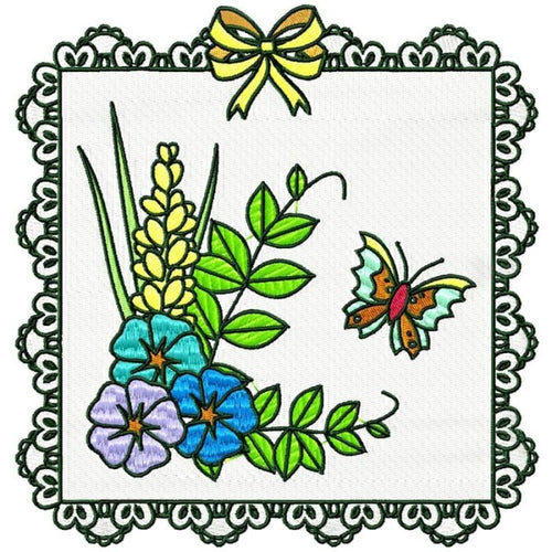 Butterfly Floral Blocks