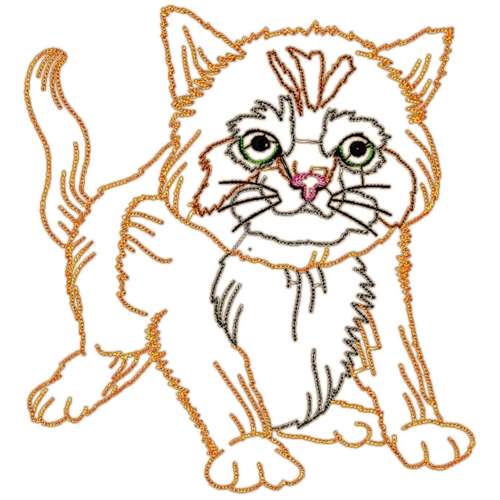 Cats Outline