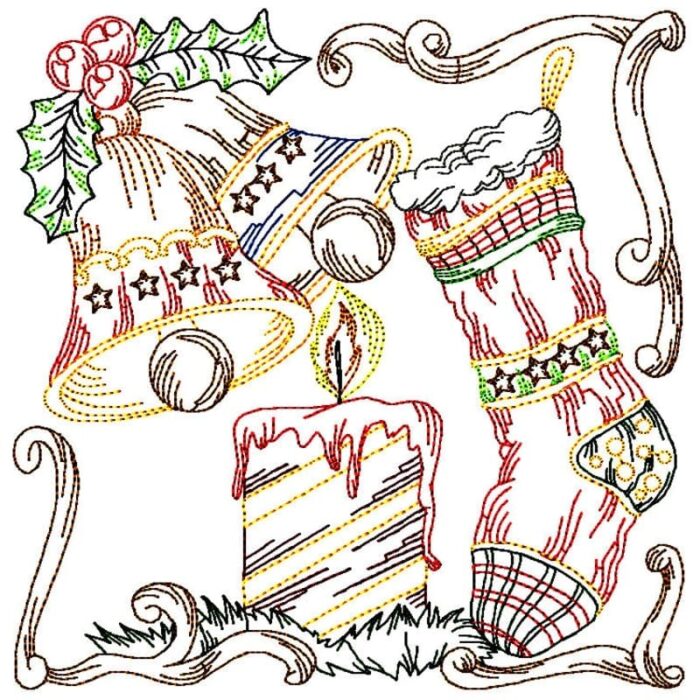 Christmas Colour line no 3