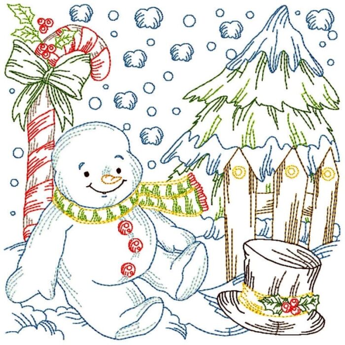 Christmas Colour line no 3