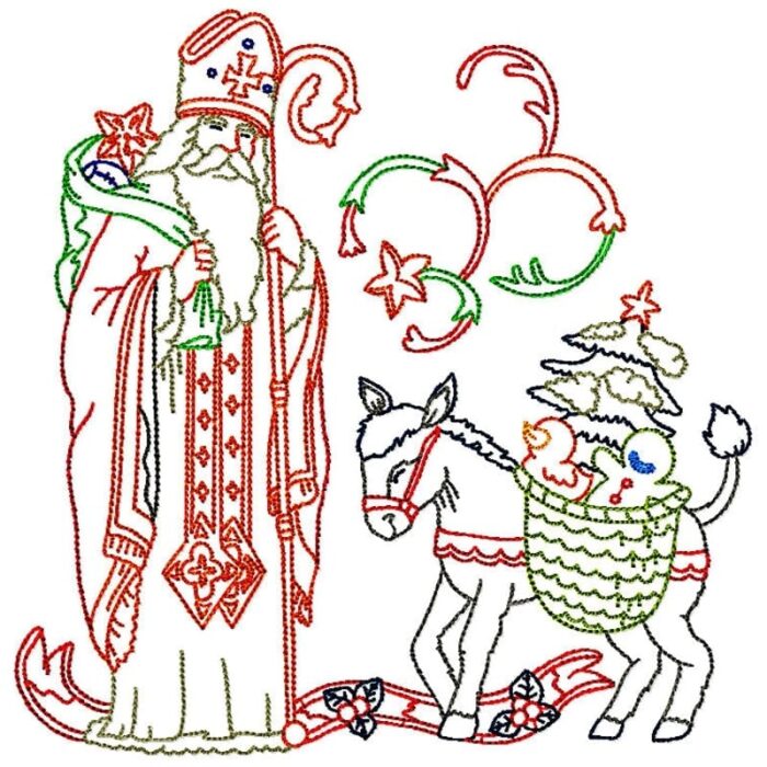 Christmas Colour line no 2