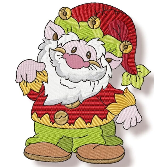 Christmas Fairies and Elves With Linework