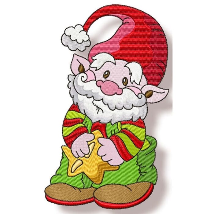 Christmas Fairies and Elves With Linework