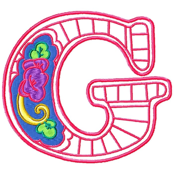 Floral Alphabet