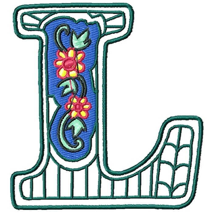 Floral Alphabet