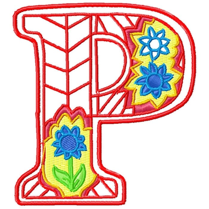 Floral Alphabet